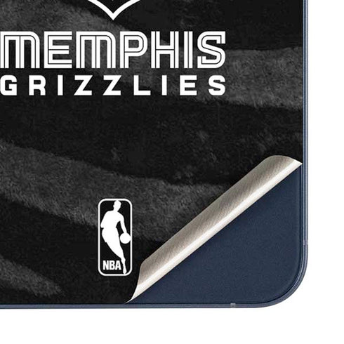NBA Memphis Grizzlies Black Animal Print Galaxy A36 5G Skin
